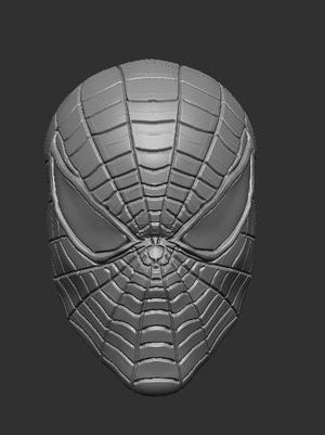 SPIDERMAN ACTION FIGURE HEAD 2