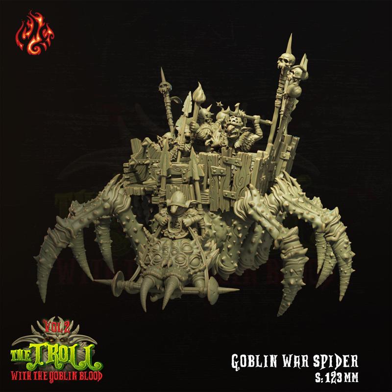 Goblin War Spider and Goblin Crew