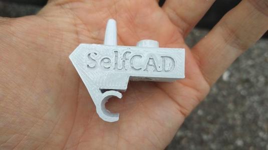Grande punto sun visor clip
