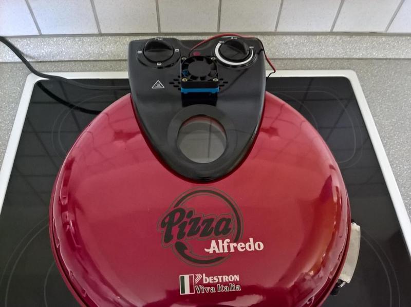 Alfredo Pizzaofen Lüfterhalter 