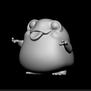 funny cute frog - toon frog toy - cute frog toy - frog toy for kids