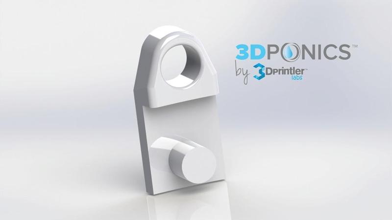 Spacer (Outer Clip) - 3Dponics Vertical Garden