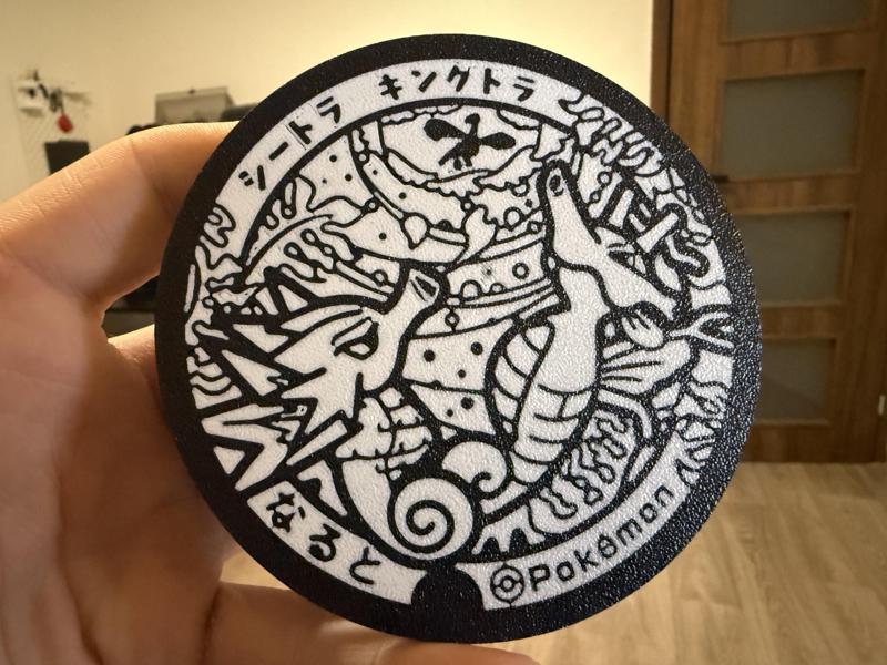 Seadra Pokemon set coaster