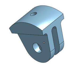 Bike Lamp GoPro Mount
