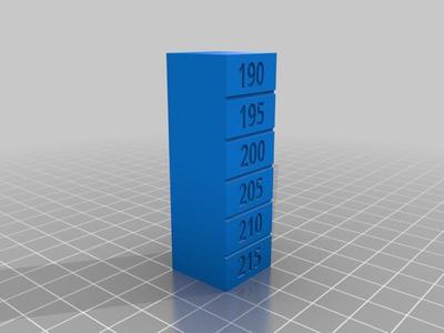 temp tower gcode