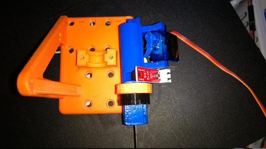 Prototype servo style 18mm automatic bed leveling system
