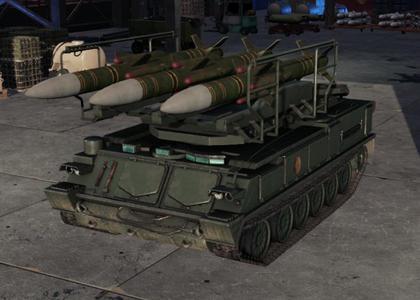 2K12 KUB ANTI-AIR AA MILITARY VEHICLE | WARTHUNDER | WARNO