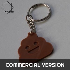 Commercial version of the shitty friend keychain