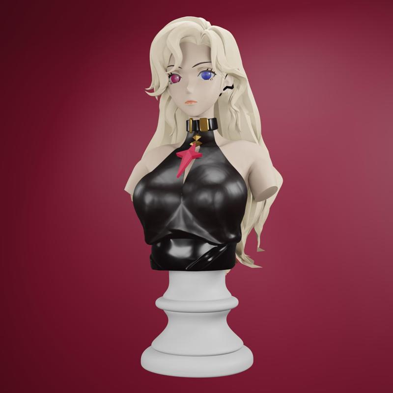 Lauriel Dimension Breaker High Poly 3D Model AOV