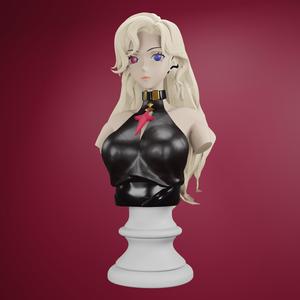 Lauriel Dimension Breaker High Poly 3D Model AOV