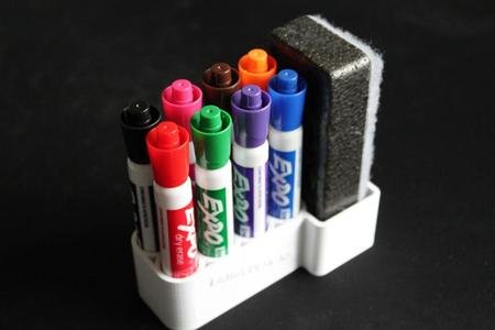 9 Piece Dry Eraser Holder