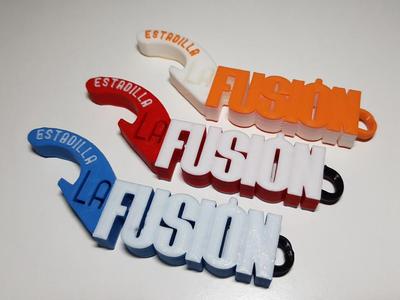Llavero Estadilla "La Fusión"