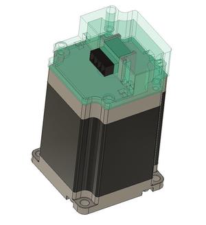 Nema23 end cap housing