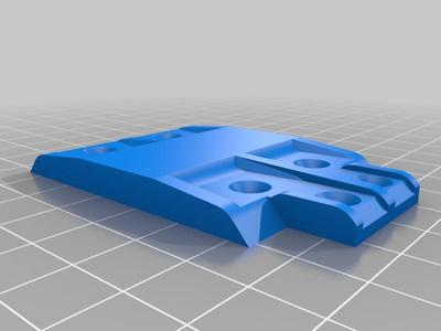 Hobbyking Desert Fox Extended Skid plates