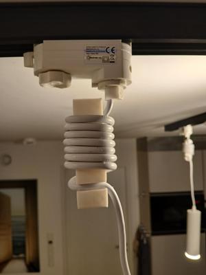 Cable shortener for pendant lamps