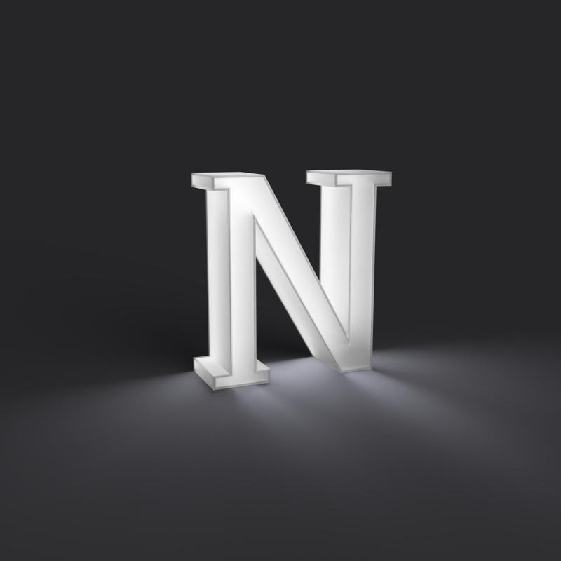 Letter N Night Light