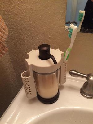 Voronoi Toothbrush Holder