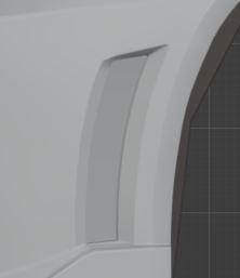 Evo Style Front Brake Cooling Ducts Insert brake ducts