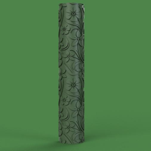 Texture Roller Flowers / Flowers Texture Roller