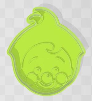 SET cookie cutter, ceramic ceramic AMIGOS PLIM PLIM