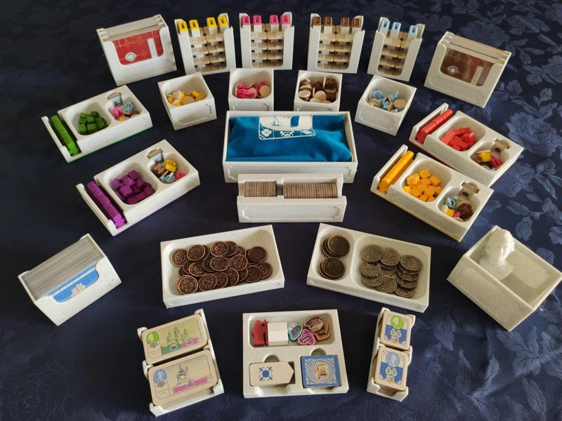 Lisboa Board Game Insert and Organizer