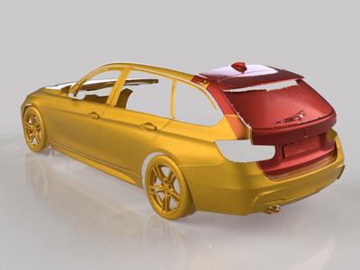 BMW 3 SERIES F31 - BOOT/TRUNK - 3D SCAN
