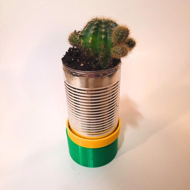 Upcycle Tin Can Plant Pot
