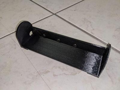 Telescope solar finder and laser pointer shelf