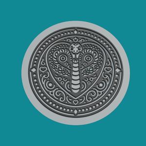 Snake Medallion