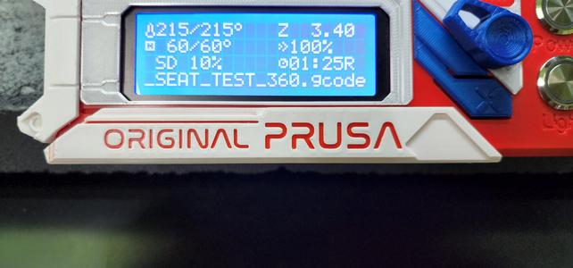 Mk3s LCD Bottom Cover NASA Worm Font