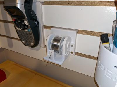 Compact Solder Wire Holder