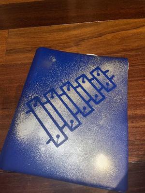 Xylophone Stencil
