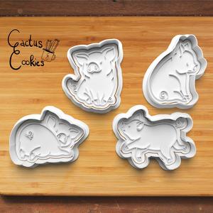 Pig Cookie Cutter set 0245