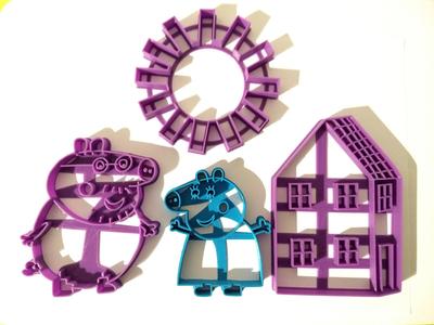 cookie cutter cookie cutter peppa mom and dad pack