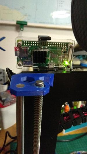 Pi Zero acrylic case bracket Prusa Mk2/3 