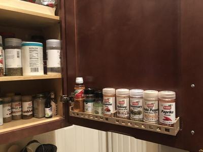 Spice Rack For Larger Bottles