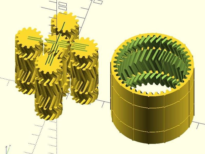 Compound Planetary Gear
