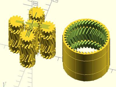 Compound Planetary Gear