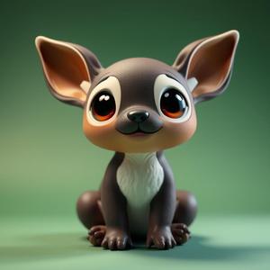 Cute Dog - Perfect for Kids and Desk Decoration
