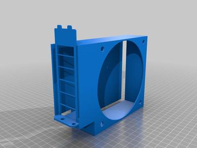 120mm pci fan blower box