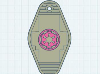 Imperial Hotel Keychain