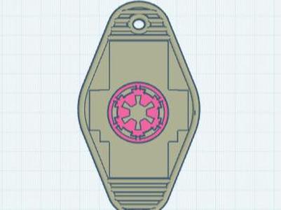 Imperial Hotel Keychain