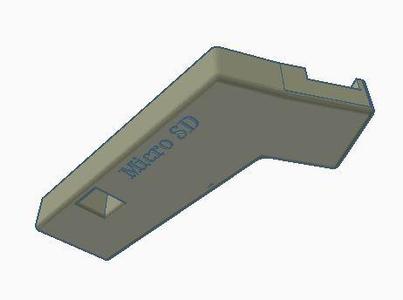 Anet E10 - micro SD deporté