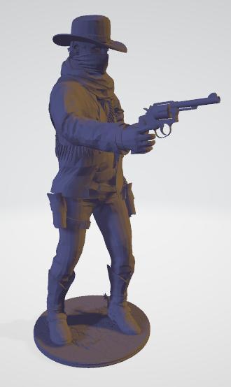 Wild West Cowboy Gunslinger - shoot
