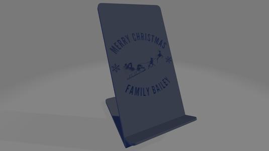 Bailey Family Christmas Phone Stand – The Perfect Holiday Gift!