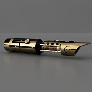 Star Wars lightsaber + stand