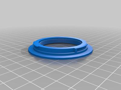 Canon EF to M42 mount converter