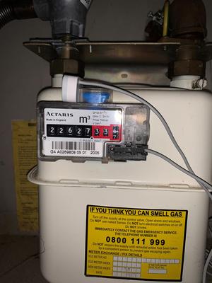 Gas Meter Sensor Mount