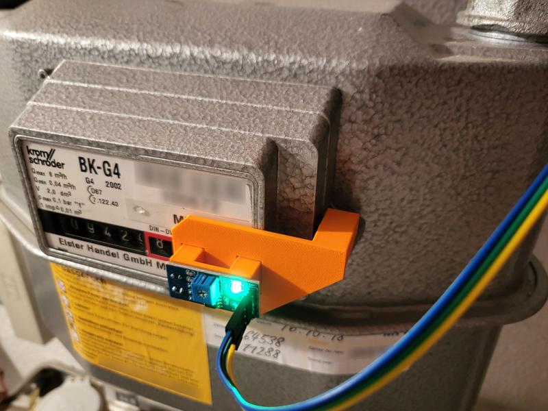 Elster BK-G4 Gas Meter TRCT5000 Clip-On Mounting Bracket