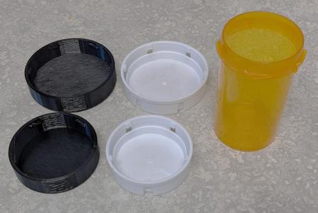 Pill Container Non-locking Cap (2 sizes)